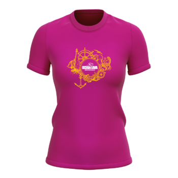 Pamučna majica Ženska Ocean Lava Roza morska