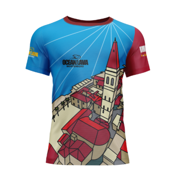 AEROSKIN Tehnička majica Muška Ocean Lava Perast Plava