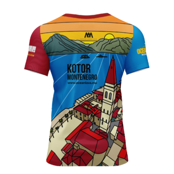 AEROSKIN Tehnička majica Muška Ocean Lava Perast Plava - Image 2