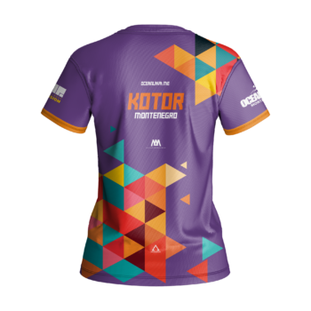 AEROSKIN Tehnička majica Ženska Ocean Lava Ljubicasta - Image 2