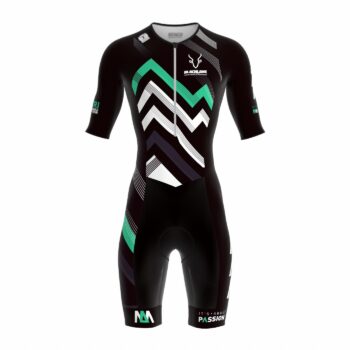 BIORACER Triko Tri Suit Blacklake