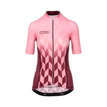 BIORACER Vesper Dres SS Harlequeen Bordeaux