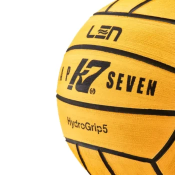 TURBO Vaterpolo lopta KAP7 LEN EURO 2024 MEN Size 5 0001 Yellow - Image 2