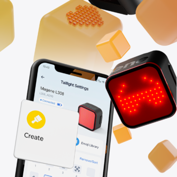 MAGENE Pametno zadnje svijetlo za biciklo seat post L308 - Image 4