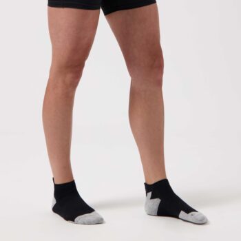 Rogelli Čarape za trčanje Core No Show, pakovanje od 3 para crnih - Image 3