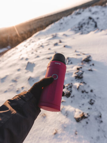 Outin Nano aparat za espresso kafu - Crimson Red - Image 2