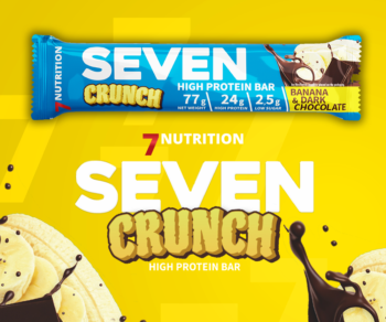 7Nutrition  Protein Bar 77g Dark Chocolate Banana - Image 2