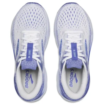 BROOKS GHOST 16 ženske patike (White/amparo Blue/limpet shell) - Image 4