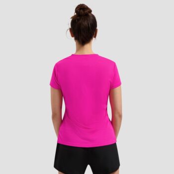 Rogelli Ženska majica V-izrez, roza - Image 4