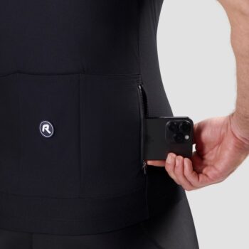 Rogelli Biciklistička majica SS Core Block, crna/bordo/crvena - Image 7