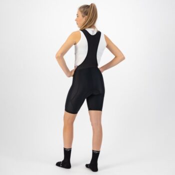 Rogelli Ženski biciklistički šorts sa tregerima Core, crni - Image 5