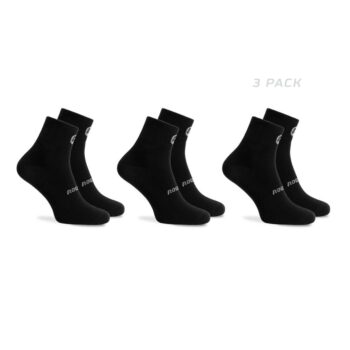 Rogelli Biciklističke čarape Core 3-pack, crne