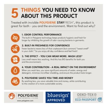 Base layer dugih rukava Essential, crna - Image 5