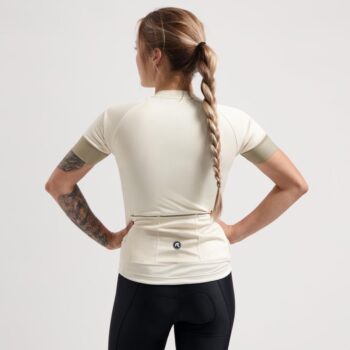 Rogelli Ženska biciklistička majica SS Modesta, Sand/Taupe - Image 4