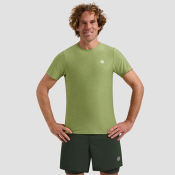 Rogelli Majica za trčanje Essential, sage zelena - Image 3