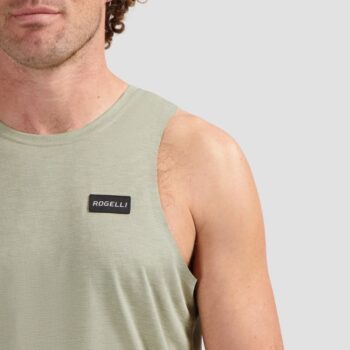 Rogelli Majica bez rukava za trčanje Distance, siva - Image 5