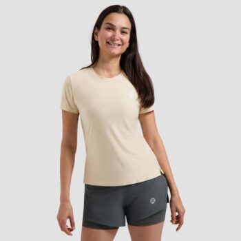 Rogelli Ženska majica za trčanje Essential, bež - Image 3