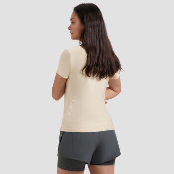Rogelli Ženska majica za trčanje Essential, bež - Image 4