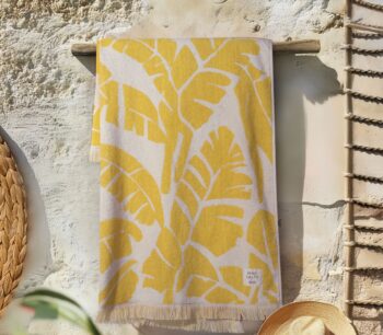 Nef-Nef Peškir za plažu AMALFI žuti - Image 2