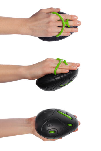 MAD WAVE Lopatice za trening (egg trainer) - Black - Image 3
