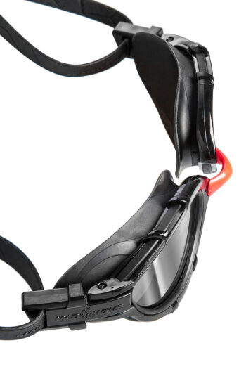 MAD WAVE Triatlon naočare Mirror - red - Image 3