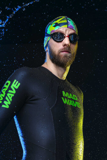 MAD WAVE Triatlon naočare Mirror - yellow - Image 4