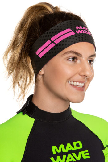 MAD WAVE Opnwtr neoprenska Traka za glavu gdskn - Pink - Image 3