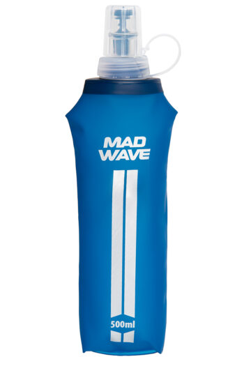 MAD WAVE Sklopiva boca za vodu ultrasoft - Blue (500 ml)