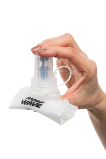 MAD WAVE Sklopiva boca za vodu ultrasoft - White (500 ml) - Image 3