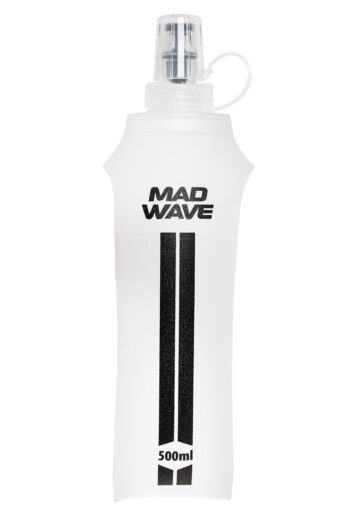 MAD WAVE Sklopiva boca za vodu ultrasoft - White (500 ml)