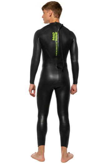 MAD WAVE Muški neoprenski kostim electra smooth skin fls - Black - Image 4