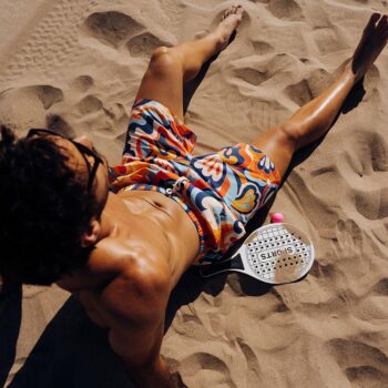 Turbo Muški šorts Turbo Psico Flower narandžasti - Image 5