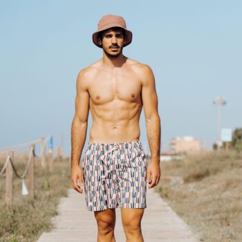 Turbo Muški šorts Turbo Broken roze - Image 2