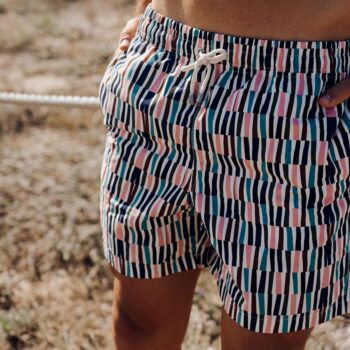 Turbo Muški šorts Turbo Broken roze - Image 3