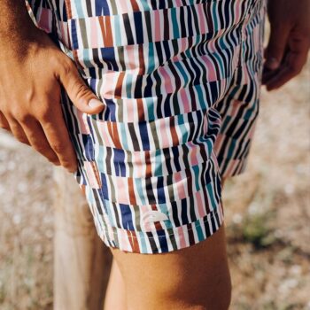 Turbo Muški šorts Turbo Broken roze - Image 4