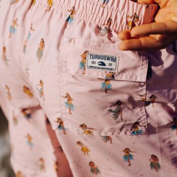 Turbo Muški šorts Turbo Hawaii roze - Image 4