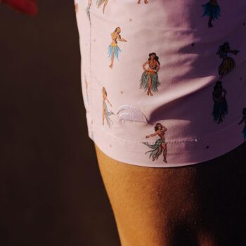 Turbo Muški šorts Turbo Hawaii roze - Image 5