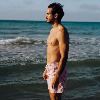 Turbo Muški šorts Turbo Hawaii roze - Image 8