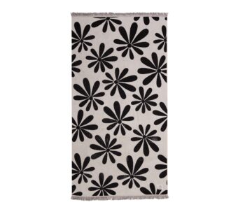 Nef-Nef Peškir za plažu AMALFI crno - bijeli