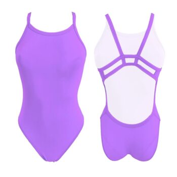Turbo Ženski kupaći kostim Kraken Comfort svijetlo lila