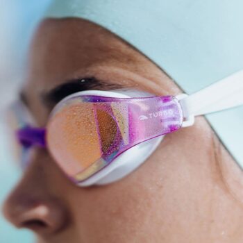 Turbo Naočare za plivanje Marlin Mirror lila-bijele - Univerzalna veličina - Image 7