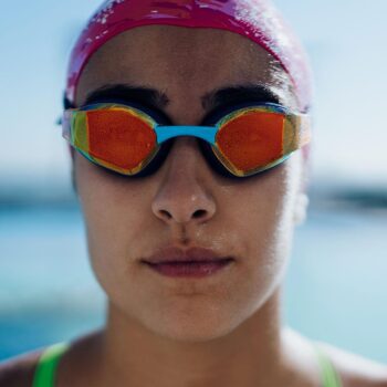 Turbo Naočare za plivanje Marlin Mirror narandžaste/kraljevske - Univerzalna veličina - Image 7