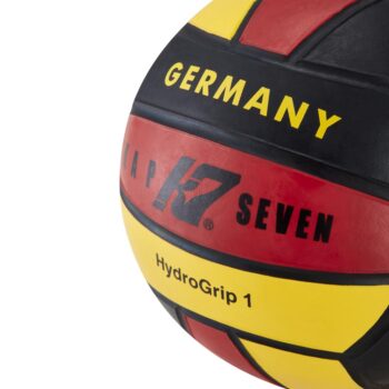 Turbo Vaterpolo lopta Turbo-K7 Njemačka - veličina 1 žuto/crvena - Image 3