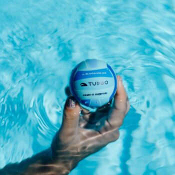 Turbo Antistres vaterpolo loptica plava - Univerzalna veličina - Image 3