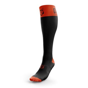 OTSO Čarape za oporavak - Black & fluo orange