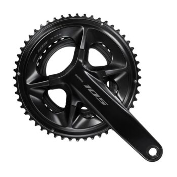 SHIMANO POGON Shimano fc-r7100, 105, for rear 12-speed, hollowtech 2, 172.5mm, 52-36t w/o cg, w/o bb parts, Black, ind.pack