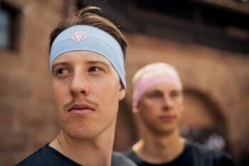 INCYLENCE Traka za glavu v1 Blue light Pink (uska) - Image 6