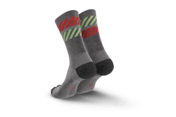 INCYLENCE čarape MERINO LIGHT LANES GREY/INFERNO - Image 2