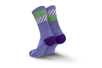 INCYLENCE čarape MERINO LIGHT LANES PURPLE/GREEN - Image 2