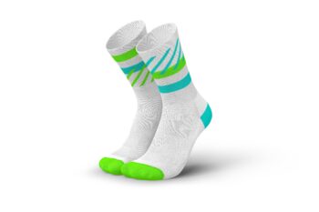 INCYLENCE čarape RUNNING DISRUPTS GREEN/CYAN